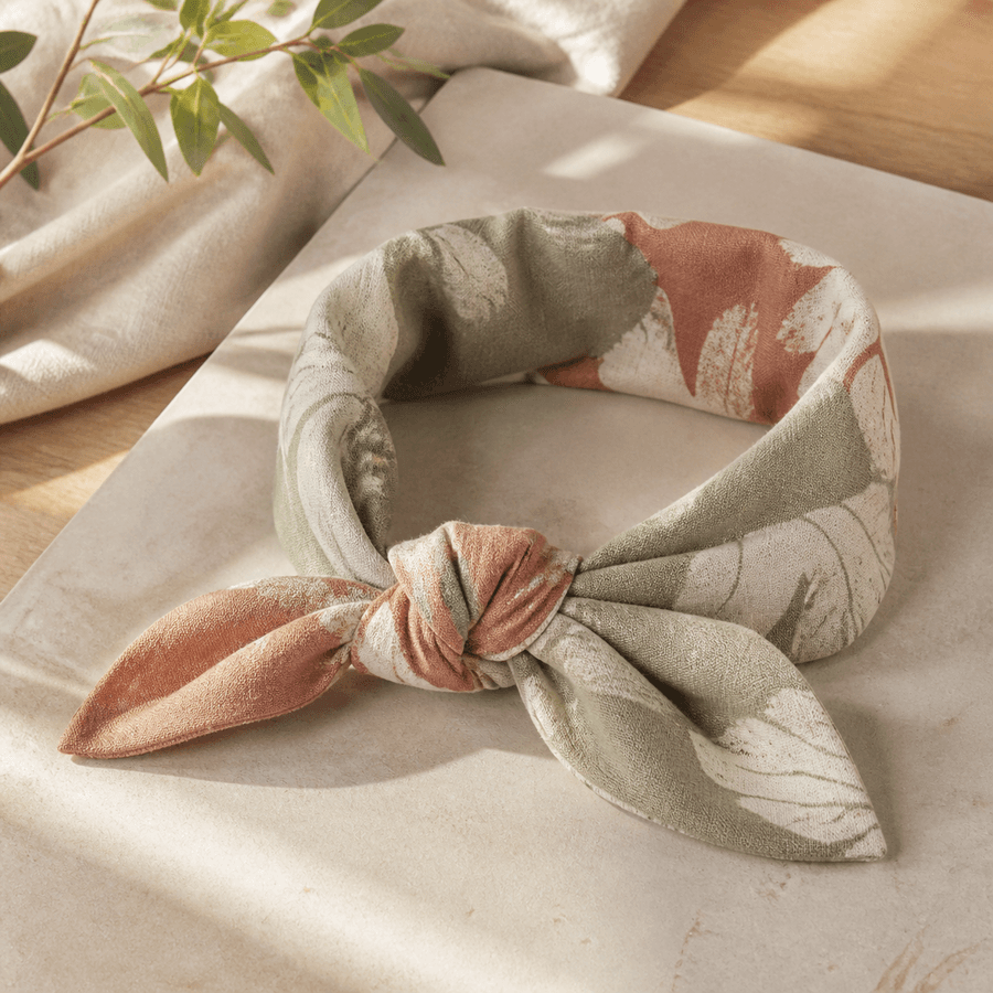 Plant-Dyed Hair Scarf development placeholder image, alternate