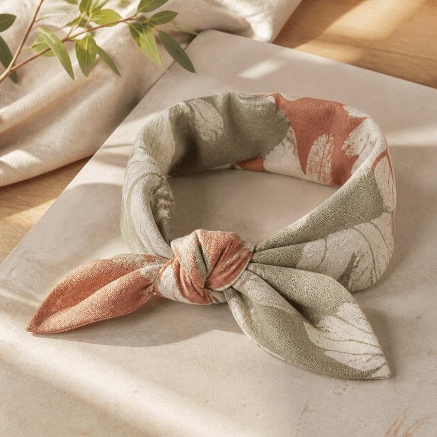 Plant-Dyed Hair Scarf development placeholder image, primary