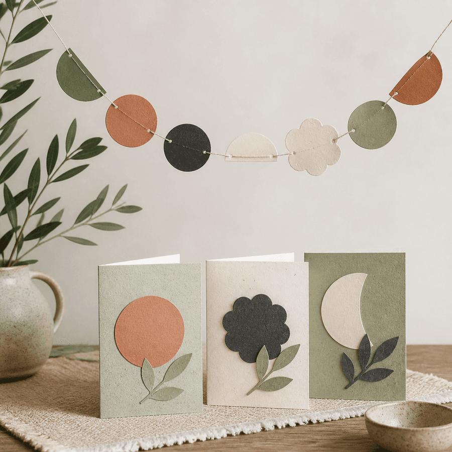Recycled Paper Garland development placeholder image, packaging