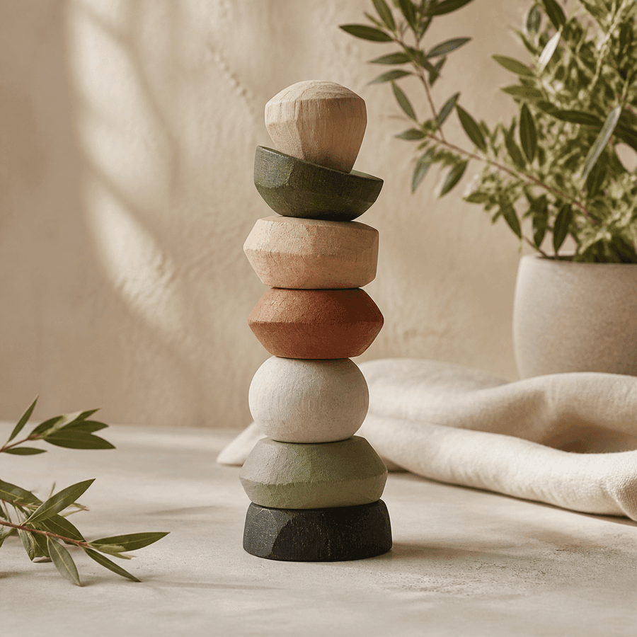 Wooden Stacking Game development placeholder image, packaging