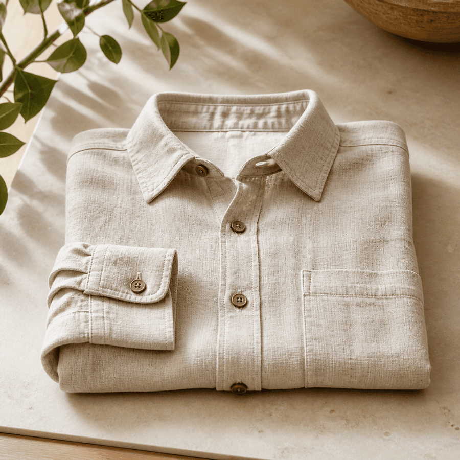 Relaxed Linen Overshirt development placeholder image, primary